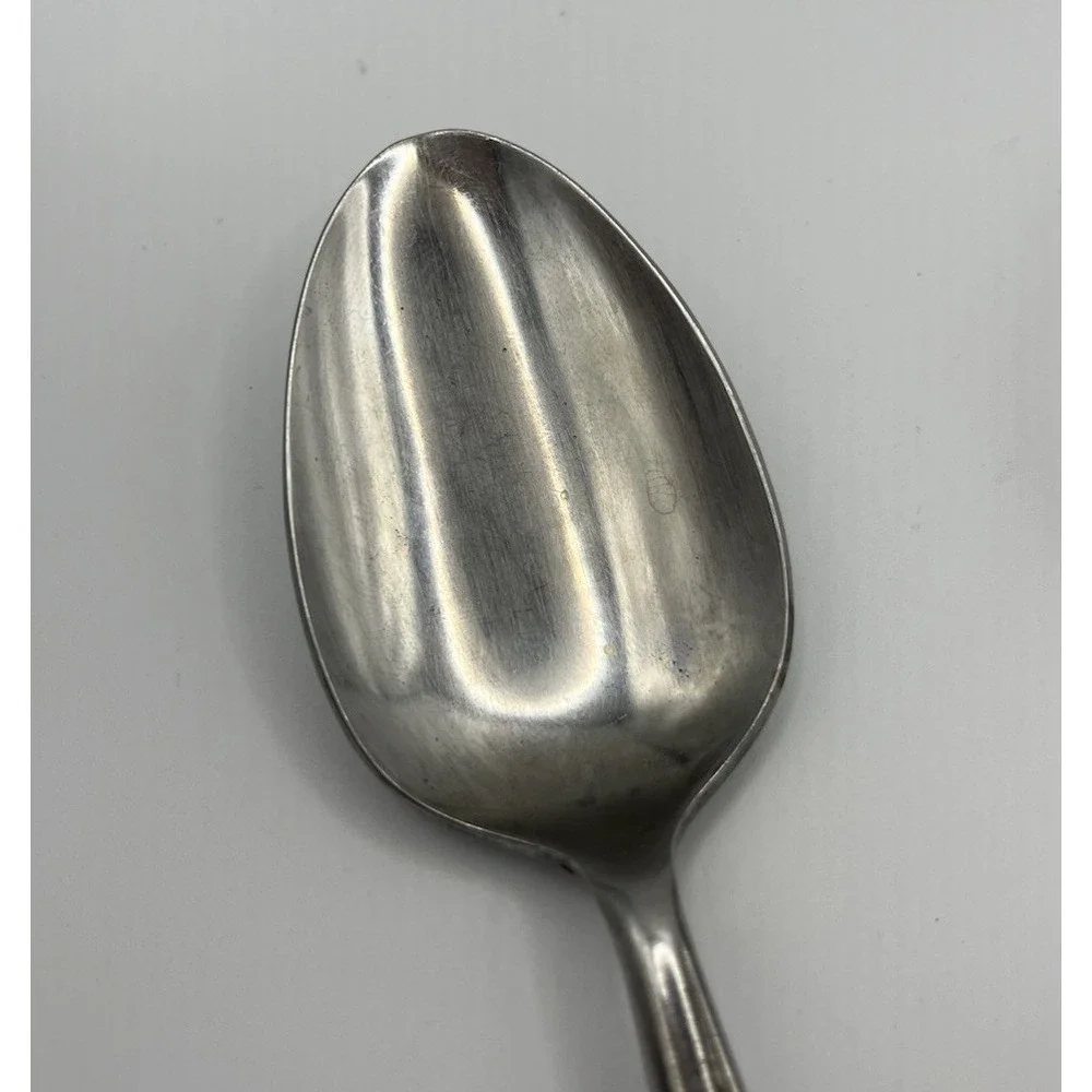 Reed & Barton Rebacraft Regal Bamboo Oval Soup Spoons 7-1/4